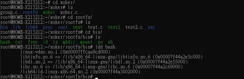 linux namespace 實現小型container