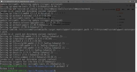 Windows10 Ubuntu Setting