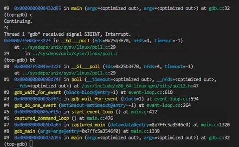 trace gdb source code