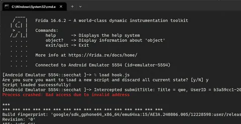 use magisck root image && frida example