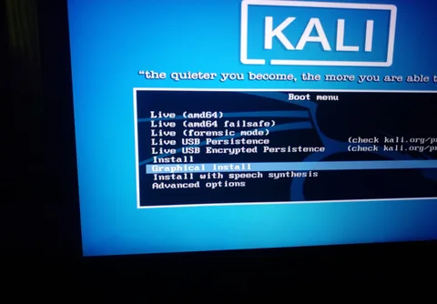 Kali Install Legacy