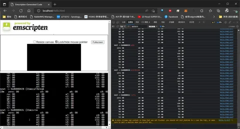 run riscv_emulator in webassembly