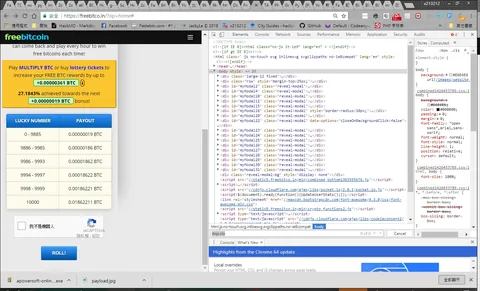 Imacros Script rewrite Python bypass recaptcha v2比特幣水龍頭? 待續..
