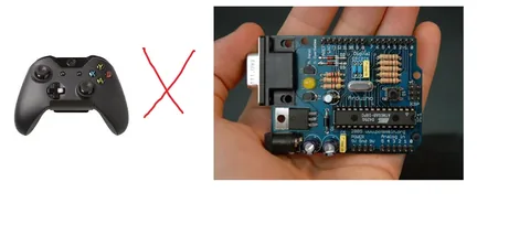 xbox360 手把控制 arduino 發送訊息